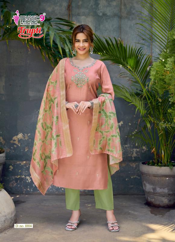 Mystic9 trupti vol 1 straight kurtis wholesale